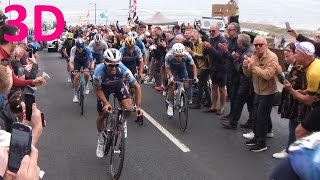 Tour Of Britain 2024 Stage 2 Saltburn Bank [upl. by Lj]