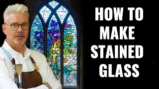 This is how to make stained glass [upl. by Alema]