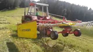 Steyr 545 mit Eurotop 380N Riffelshofer [upl. by Atnuahs]