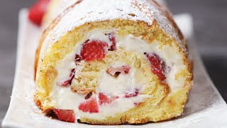 Strawberry Cheesecake French Toast Roll [upl. by Mathis]