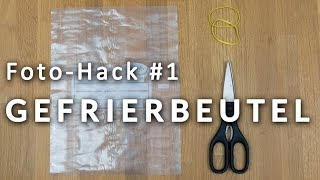 Foto Hack Gefrierbeutel Lens Coat für 0 Euro [upl. by Eimot]