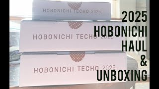 2025 Hobonichi Haul 💕 Hobonichi Unboxing [upl. by Yerxa]