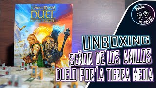 Unboxing de Señor de los anillos Duelo por la Tierra Media [upl. by Delaine]