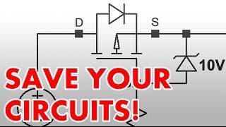 How to protect circuits from reversed voltage polarity [upl. by Mallis]