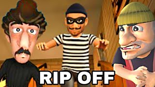 This Game RIPPED OFF Scary Robber Robbery Clash Thief Pranks [upl. by Brigitte]