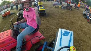 2019 St Charles County Fair Lawn Mower Derby [upl. by Enerak]