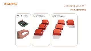 Xsens Tutorial How to choose your Xsens MTi motion tracker [upl. by Grubman899]