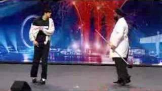 Britains Got Talent  Signature Michael Jackson impressions [upl. by Jarrell40]