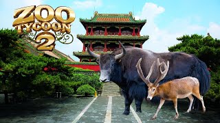 Zoo Tycoon 2  Chinese Zoo Ep3  Wild Yak and Père Davids Deer [upl. by Nnaeirrac]