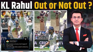 IND vs AUS  Out or NOT out Cricket experts raise questions about KL Rahul’s dismissal [upl. by Eimrej949]