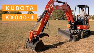 Why you NEED the Kubota KX0404 Compact Excavator [upl. by Latea]