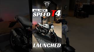 ₹217 lakh Triumph Speed T4 🏍️ Most Affordable Speed 400 triumphspeed400 newbikelaunch [upl. by Lorette518]