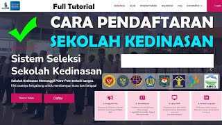 Tata Cara Pendaftaran Sekolah Kedinasan 2024 [upl. by Nassir]