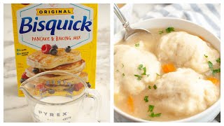 Bisquick Dumplings Recipe [upl. by Bidle846]