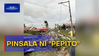 Bagyong Pepito nagiwan ng malaking pinsala sa Catanduanes Aurora at Benguet  MukhaNgBalita [upl. by Eibbed712]