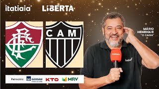 FLUMINENSE X ATLÉTICO AO VIVO NA ITATIAIA  REACT DA COPA LIBERTADORES 2024 [upl. by Yerga]