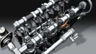 Audi 18litre TFSI engine in action  by autocarcouk [upl. by Itsrejk]