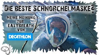 Schnorcheln mit der Subea Easybreath von Decathlon  Die beste Schnorchelmaske [upl. by Earaj401]