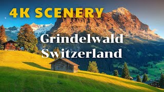 4K Grindelwald The Most Beautiful Resort In Switz 4k Video Switzerland With Inspiring Music [upl. by Franciska]