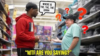 Stuttering Super Hard During Conversations Prank [upl. by Justis921]