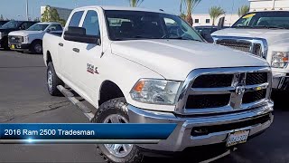 2016 Ram 2500 Tradesman Sacramento Roseville Elk Grove Folsom Stockton [upl. by Enneite]