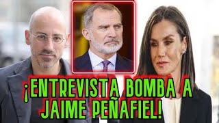 💥¡BOMBAZO ENTREVISTA DEFINITIVA a JAIME PEÑAFIEL Del Burgo y Letizia Tienen quotPICADEROquot en ZARZUELA [upl. by Ived131]