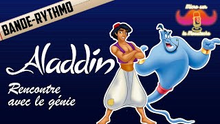 Aladdin et le génie avec voix originales Bande Rythmo [upl. by Nahtanoy]