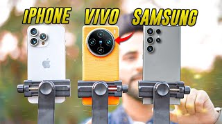 vivo X100 Pro vs Samsung S23 Ultra vs iPhone 15 Pro max  Camera Battle 2023 [upl. by Inalak]