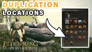 All Remembrance Duplication Coffin Locations  Dupe Boss Weapons ► Elden Ring DLC [upl. by Elleirol890]