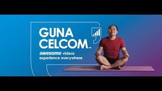 GUNA CELCOM™ for awesome video streaming everywhere [upl. by Hauger598]