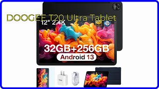 REVIEW 2024 DOOGEE T20 Ultra Tablet ESSENTIAL details [upl. by Asille]