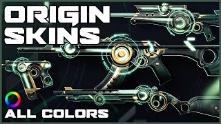 VALORANT ORIGIN SKINS BUNDLE ALL COLORS  New Skin Collection Showcase [upl. by Eiramik157]