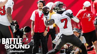 Bucs Dismantle the Eagles  Battle Sound  Tampa Bay Buccaneers [upl. by Nedaj]