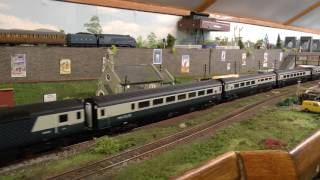 Daves Model Railway Hornbys HST Inter City 125 [upl. by Kus]