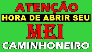 MEI  Você Já Pode Iniciar Seu MEI Caminhoneiro e Ter Faturamento de Mais de 250 Mil Reais [upl. by Bernadene486]