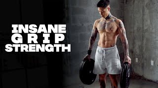 Develop INSANE Grip Strength  Forearm Workout [upl. by Nahtanoj]