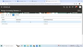 Can we deleteModify the Accounting calendar once created in Oracle EBS and Fusion General Ledger [upl. by Thackeray]