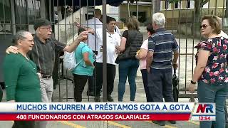 Funcionarios del Calderón Guardia tienen atrasos en sus salarios de hasta 5 años [upl. by Adnauqaj]