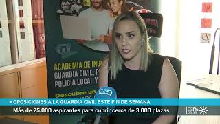 Entrevista de Canal Sur para el examen de inglés en las Oposiciones a Guardia Civil [upl. by Modern524]