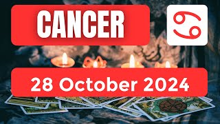 Cancer horoscope  Cancer Horoscope for Today 28 October 2024 [upl. by Sharpe915]