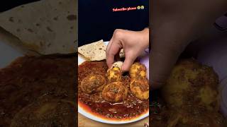 Dhaba Style Egg Curry ASMR Cooking shorts food cooking recipe eggcurry egg nonveg viral [upl. by Anilehs]