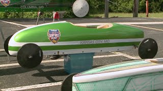 KC Soap Box Derby racer packs up for International Championship [upl. by Asyal]