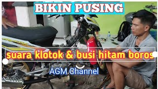 SUARA MESIN MOTOR KLOTOK KLOTOK Ternyata hanya efek dari settingan [upl. by Ahsilra]