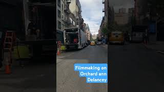 NYC  Filmmaking on Orchard and Delancey [upl. by Vasos]