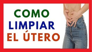 🌸 5 Plantas medicinales para limpiar el ÚTERO y OVARIOS RÁPIDO 🏄‍♀️ [upl. by Kitarp59]