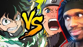 THE CRYBABY SNAPPED DEKU VS NARUTO RAP BATTLE RUSTAGE ft None Like Joshua REACTION [upl. by Llehcar]