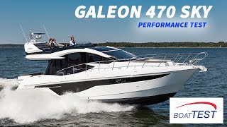 Galeon 470 Sky 2020  Test Video [upl. by Aneeras]