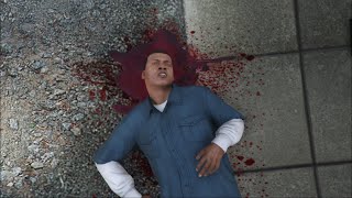 GTA 5 Franklin Kills Himself in the final mission [upl. by Yert679]