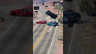 Realistic Highway Car Crashes 87 [upl. by Brandes]