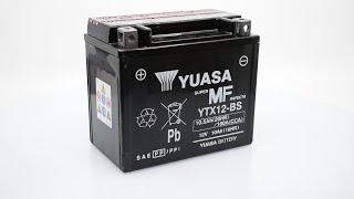 Yuasa YTX12 BS motor akkumulátor [upl. by Clercq]